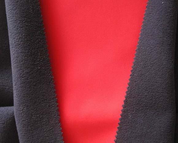  	31 	75D*150D polyester peach skin composite knitted fabric (polar fleece) 