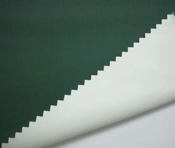 Jacquard polyester pongee air and moisture permeable coating